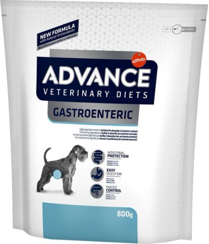 Advance Vet Dog Gastroenteric Sausā suņu barība gremošanas atbalstam, 0.8kg