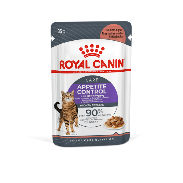 ROYAL CANIN®  Appetite Control Care Thin Slices In Gravy, Mitrā barība kaķiem apetītes kontrolei, 85g