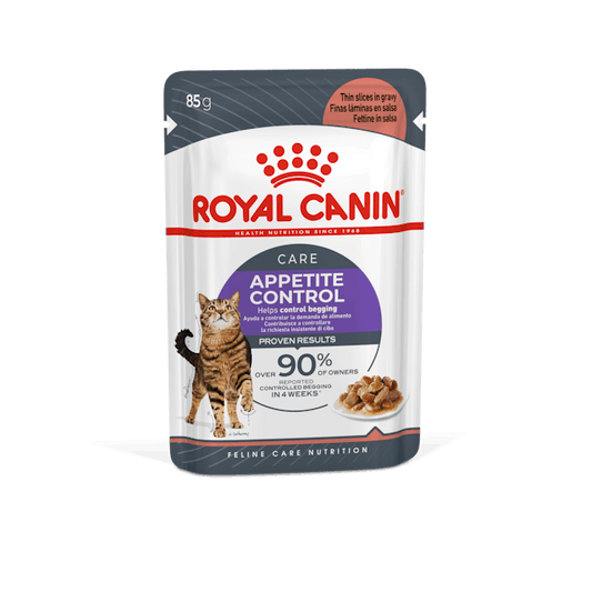 ROYAL CANIN®  Appetite Control Care Thin Slices In Gravy, Mitrā barība kaķiem apetītes kontrolei, 85g