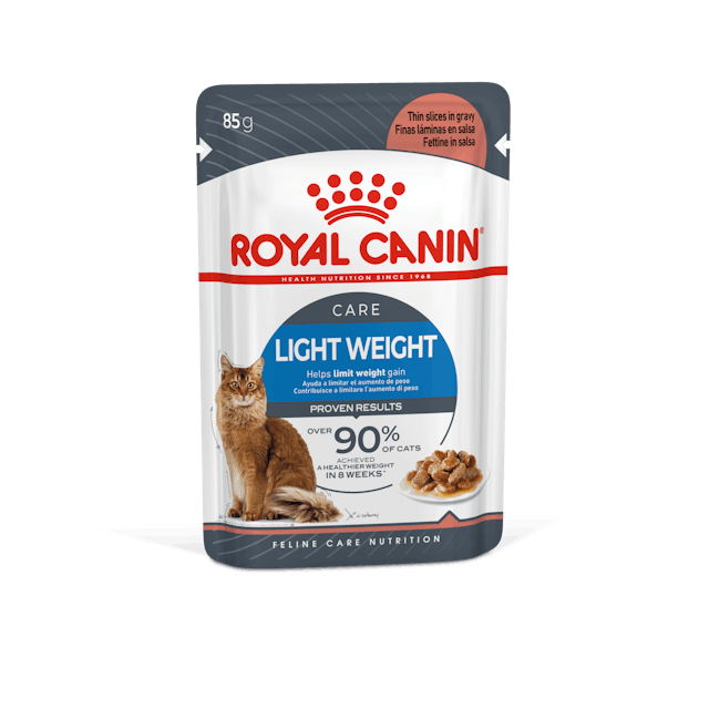 ROYAL CANIN® Light Weight Care Gravy, Mitrā barība kaķiem svara kontrolei, 85g