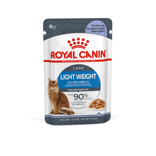 ROYAL CANIN® Light Weight Care Jelly, Mitrā barība kaķiem svara kontrolei, 85g