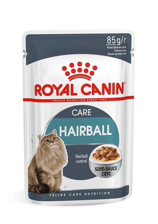 ROYAL CANIN® Hairball Care Gravy, Mitrā barība kaķiem spalvu izvadīšanai, 85g