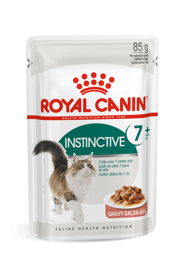 ROYAL CANIN® Instinctive 7+ Chunks In Gravy, Wet Cat Food, 85 g