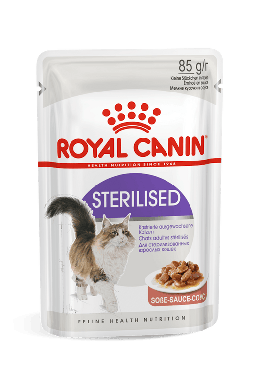 ROYAL CANIN® Sterilised Gravy, Mitrā barība sterilizētiem kaķiem, 85g