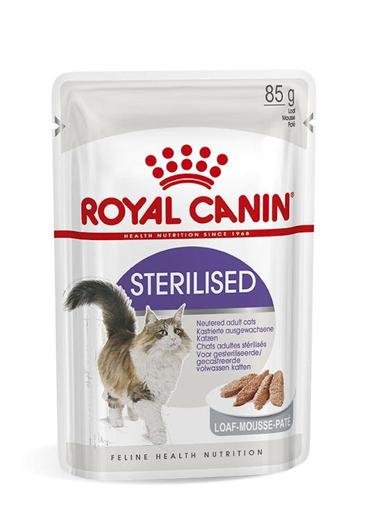 ROYAL CANIN® Sterilised Loaf, Mitrā barība sterilizētiem kaķiem, 85g