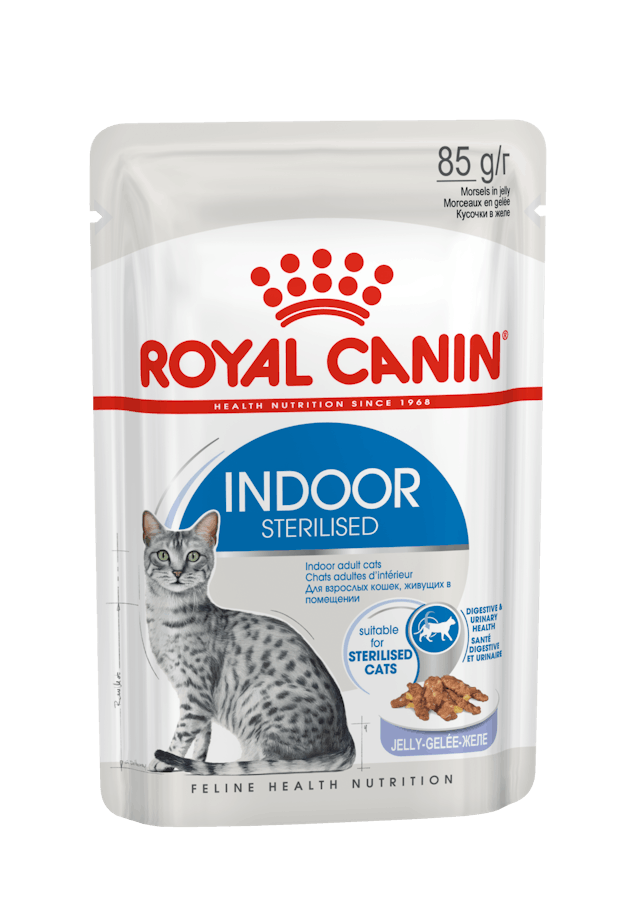 ROYAL CANIN® Indoor Jelly, Wet Cat Food, 85g