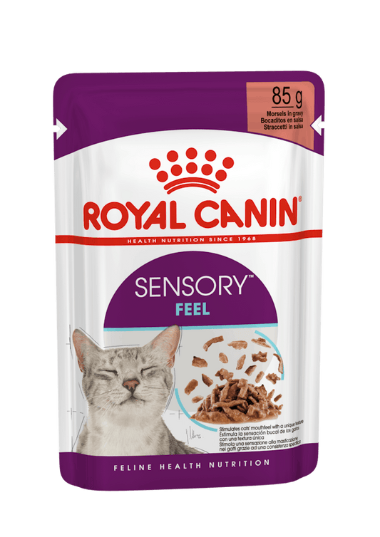 ROYAL CANIN® Sensory Feel Gravy, Mitrā barība kaķiem, 85g