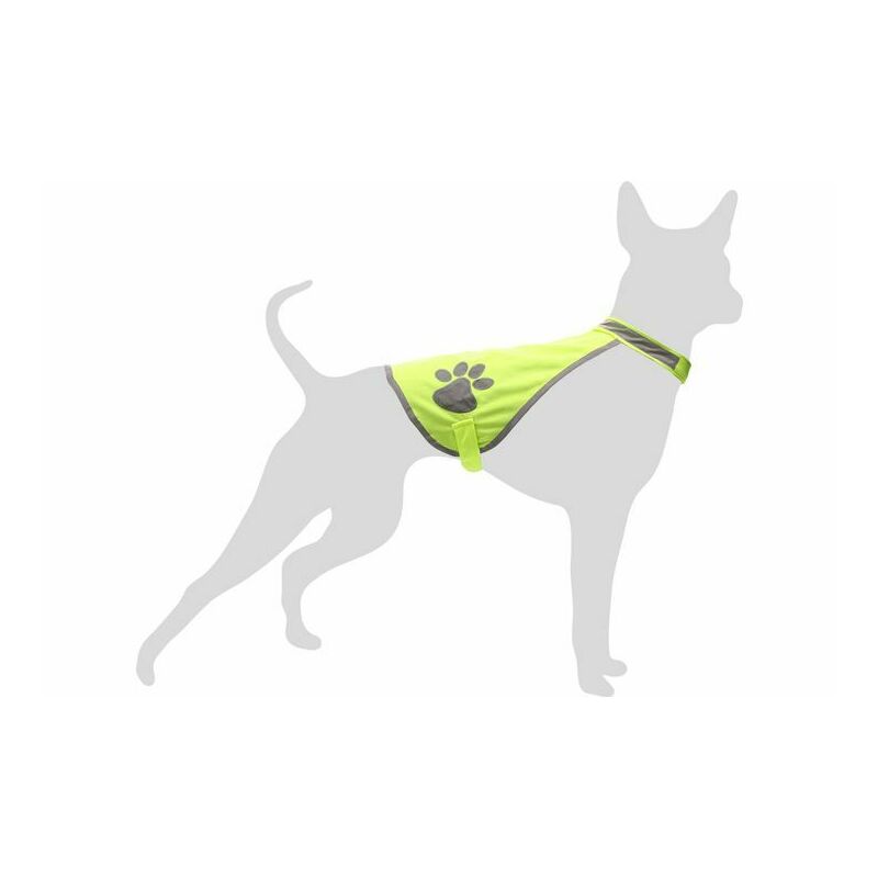 Flamingo Safety Vest L Size for Dogs Red Colour