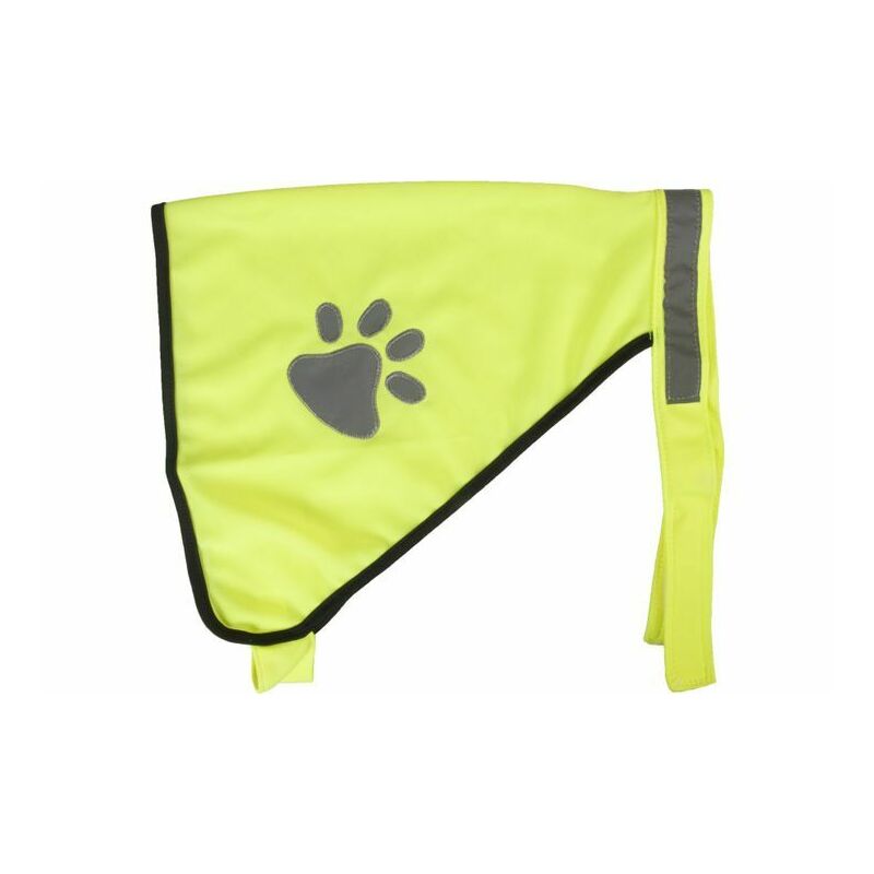 Flamingo Safety Vest M Size for Dogs Red Colour
