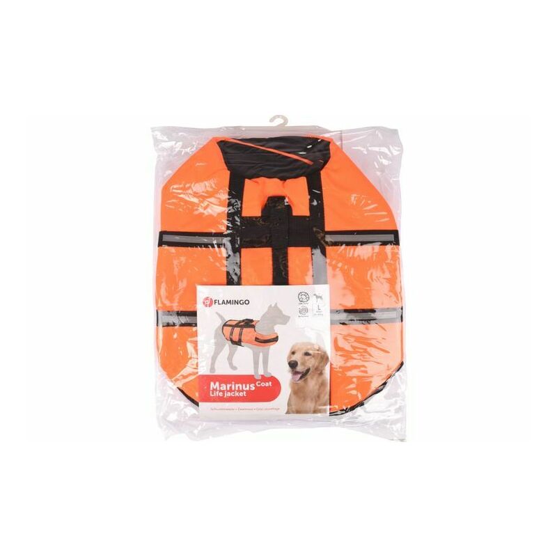 Flamingo flytväst för hundar L / 40 CM / 25 - 45 kg