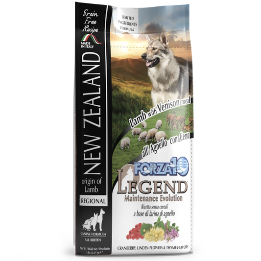 Forza10 Adult Dog Legend New Zealand, Dry Dog Food With Lamb, 2.27 kg