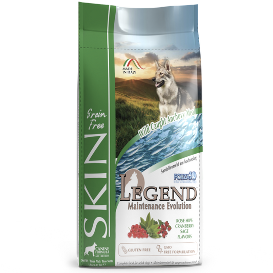 Forza10 Adult Dog Legend Skin, Dry Dog Food With Anchovy, 2.27 kg