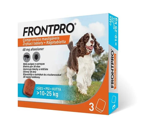 FRONTPRO 68 mg Chewable Tablet for Dogs (10-25 kg), N1 (1 tablet)