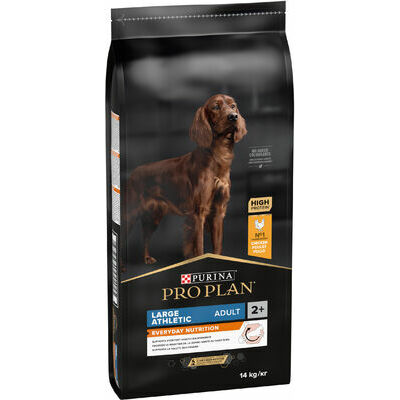 Purina PRO PLAN®  Large Athletic Everyday Nutrition Sausā barība liela izmēra atlētiskiem suņiem ar vistu, 14kg