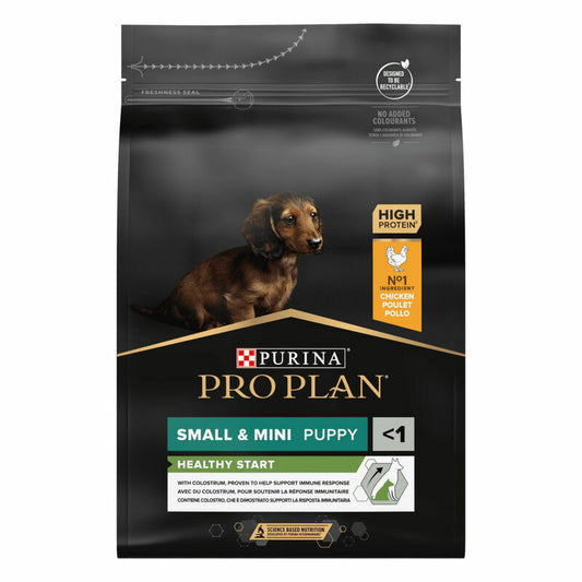 PRO PLAN® Small and Mini Puppy Healthy Start Chicken, Dry Dog Food, 3kg