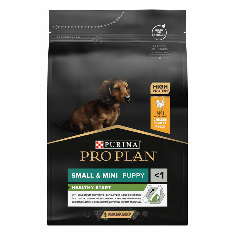 PRO PLAN® Small and Mini Puppy Sausā barība maza izmēra kucēniem ar vistu, 3kg
