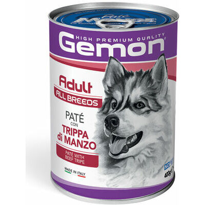 GEMON Dog pate Adult with beef tripe 0.4 kg