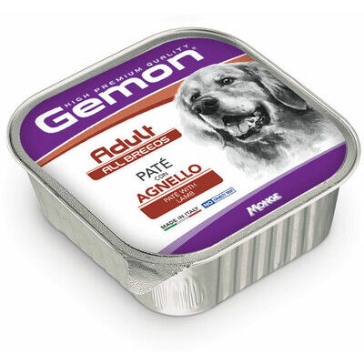 GEMON Dog pate Adult with lamb 150 g - pastēte suņiem