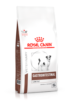 ROYAL CANIN® Veterinary Diet Gastrointestinal Low Fat Dog Small Dog Sausā barība maziem suņiem ar mājputna gaļu gremošanas funkciju veicināšanai, 3,5kg