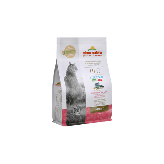 Almo Nature HFC Adult Dry Cat Food With Salmon, 300g