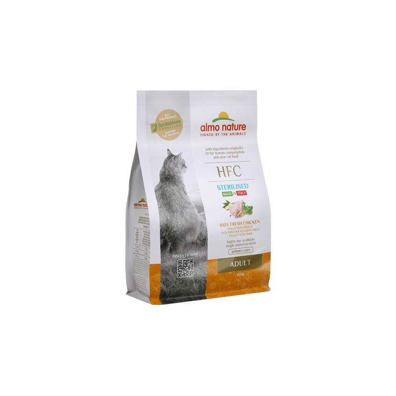 Almo Nature HFC Adult Dry Cat Food With Chicken, 300g