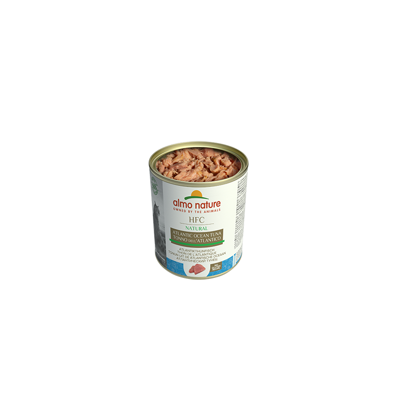 Almo Nature HFC Natural Wet Cat Food With Atlantic Tuna, 280g x 12
