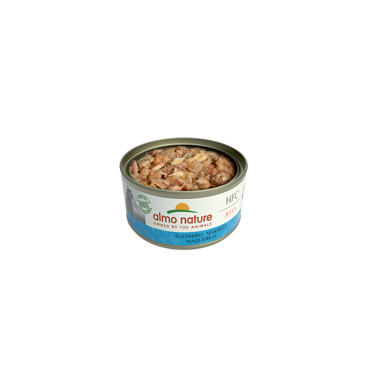 Almo Nature HFC JELLY Wet Cat Food With Mackerel in Jelly, 70g
