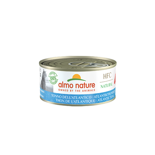 Almo Nature HFC Natural Mitrā kaķu barība ar atlantijas tunci, 150g