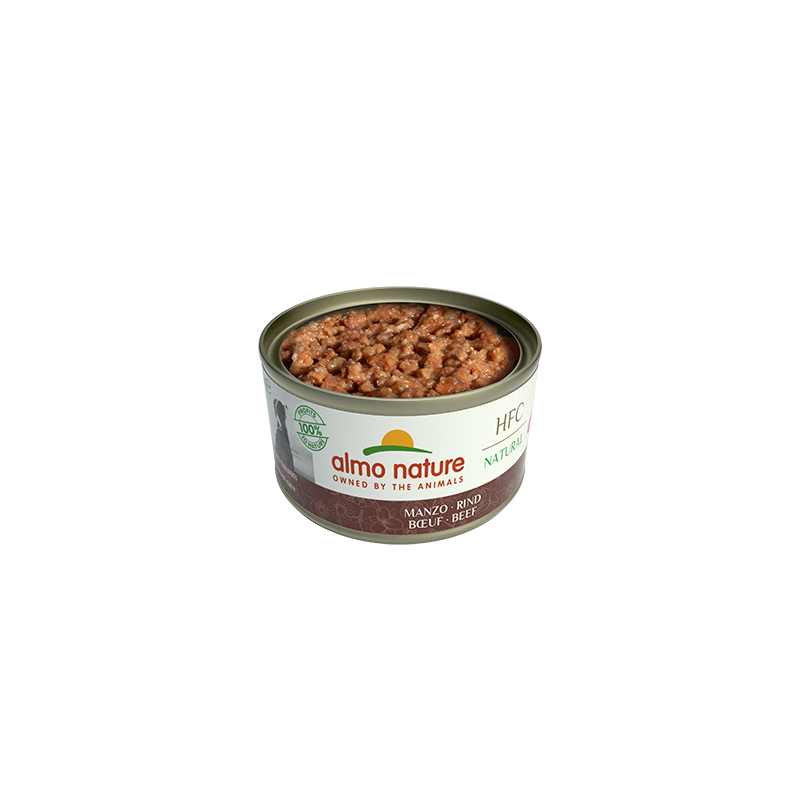 Almo Nature HFC NATURAL Canned Food For Dogs With Beef, 95g