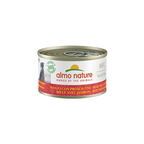 Almo Nature HFC Natural Canned Food For Dog With Beef with Ham, 95g x 12