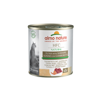 Almo Nature HFC Natural Wet Cat Food With Tuna With Prawns, 280g x 12