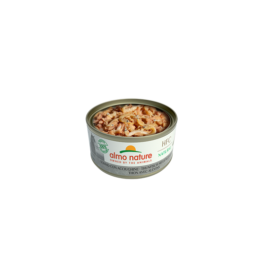 Almo Nature HFC NATURAL Wet Cat Food With Tuna and Chanterelles, 70g
