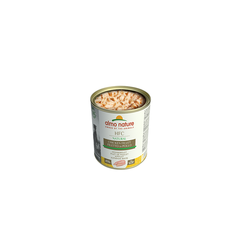 Almo Nature HFC NATURAL Hundefutter in Dosen mit Hühnerfilet, 280 g