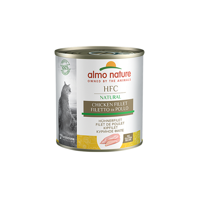 Almo Nature HFC Natural Wet Cat Food With Chicken Fillet, 280g