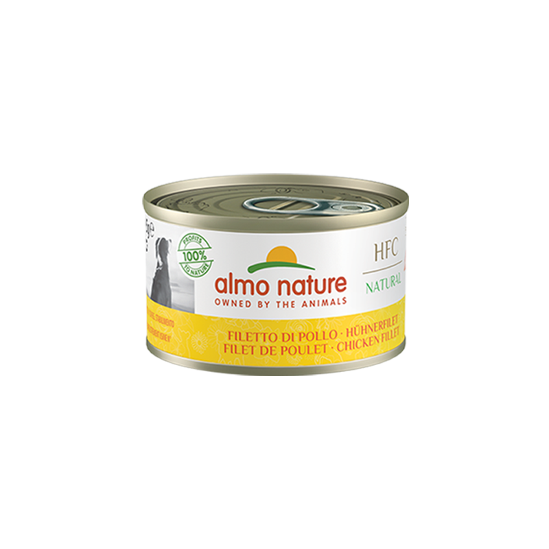 Almo Nature HFC Natural Canned Food For Dogs With Chicken Fillet, 95g