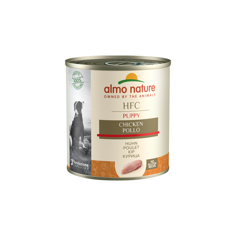 Almo Nature HFC PUPPY Canned Food For Puppies With Chicken, 280g