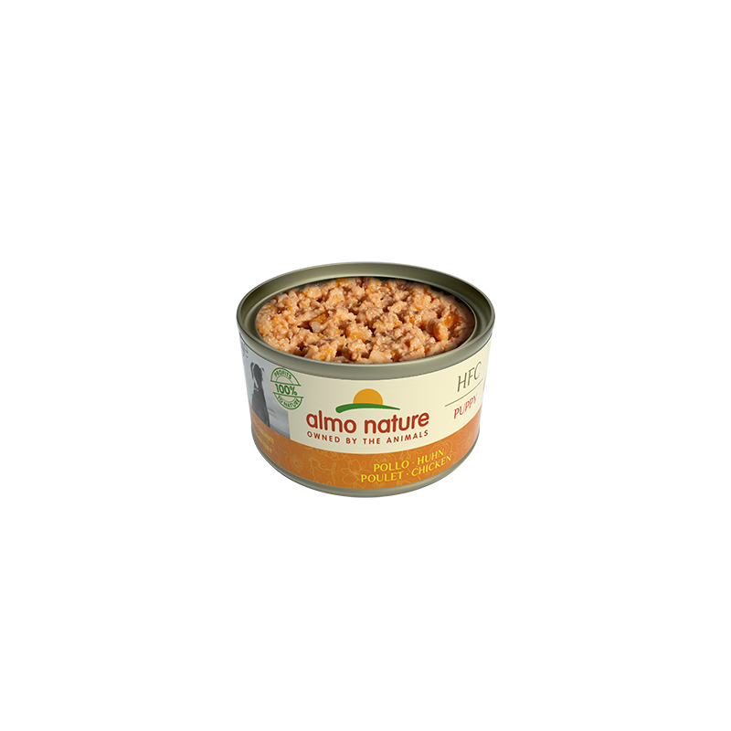 Almo Nature HFC Canned Food For Puppy With Chicken, 95g