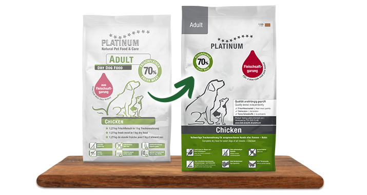 Platinum Dry Dog Food Adult With Chicken, 5 kg