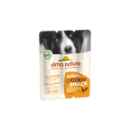 Almo Nature HOLISTIC SNACK Golosinas para Perros con Pollo, 3x10g