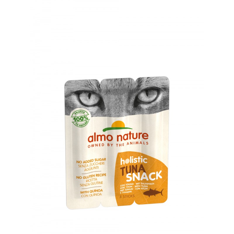 Almo Nature HOLISTIC SNACK For Cats With Tuna, 15g x 12