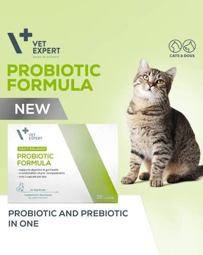 Vet Expert Daily Balance Probiotic Formula for Dogs & Cats N30