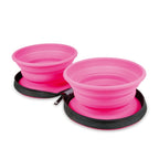KIWI Walker - Double Traveling Bowl Rubber Bowl for Animals