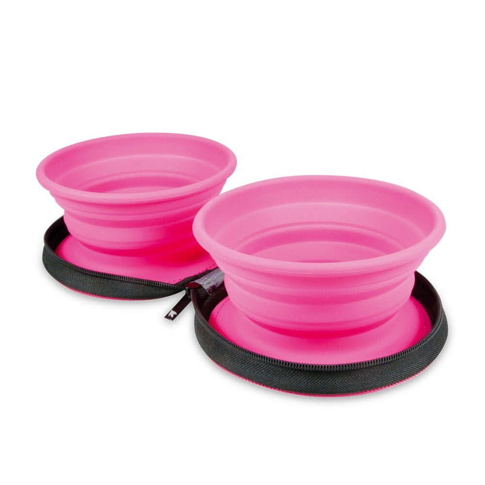 KIWI Walker - Double Traveling Bowl Rubber Bowl for Animals