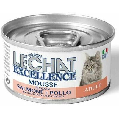 Lechat Excelence Mousse ADULT Salmon and Chicken 85 g