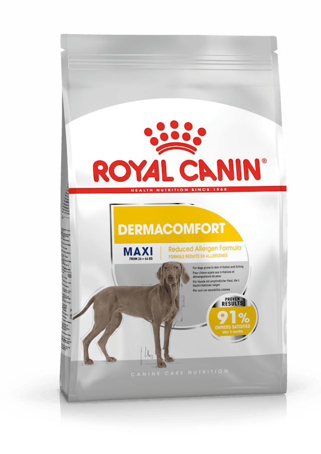 ROYAL CANIN® Dermacomfort Maxi Sausā barība liela izmēra suņiem ādai un spalvai, 12kg