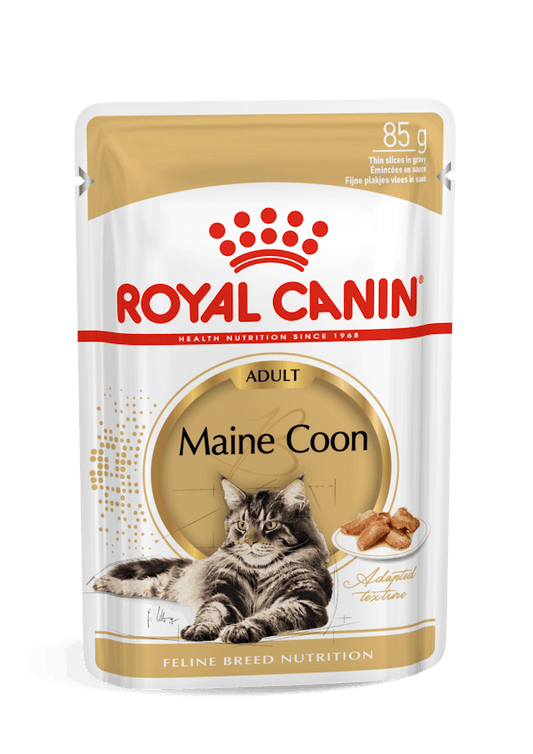 ROYAL CANIN® Maine Coon Thin Slices In Gravy, Wet Cat Food, 85g