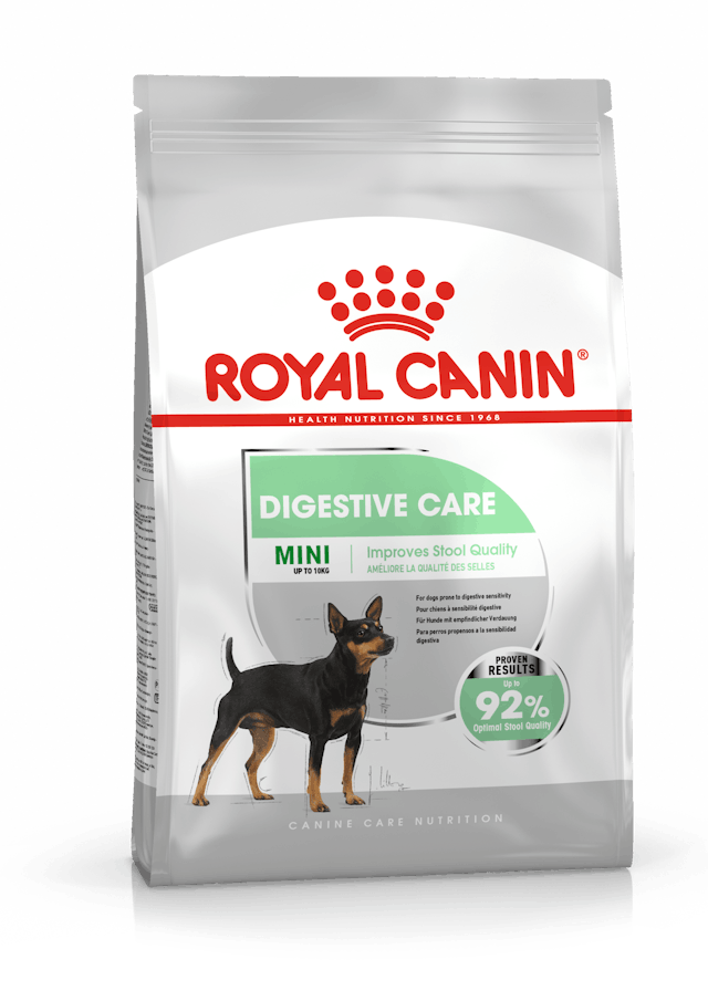 ROYAL CANIN® Mini Digestive Care Sausā barība maza izmēra suņiem gremošanas veselībai, 1kg