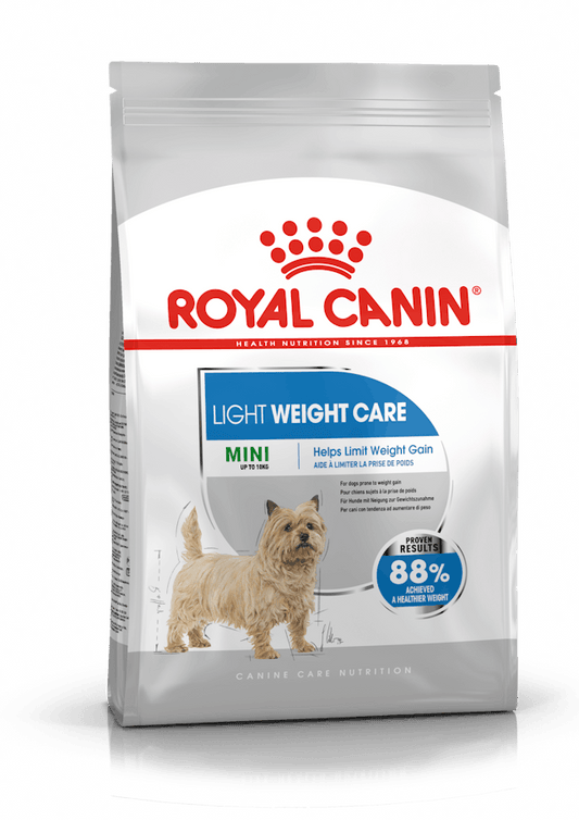 ROYAL CANIN® Mini Light Weight Care Sausā barība maza izmēra suņiem svara kontrolei, 8kg