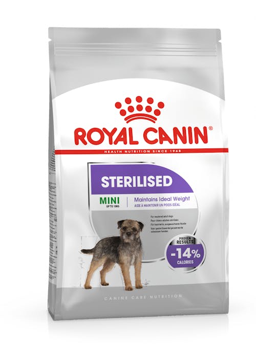 ROYAL CANIN® Sterililised Mini Dry Dog Food, 8kg