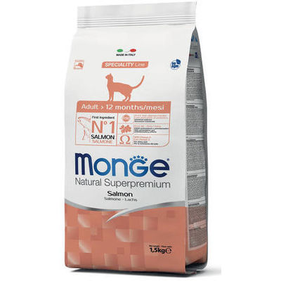 MONGE Adult Monoprotein Salmon 1,5 kg